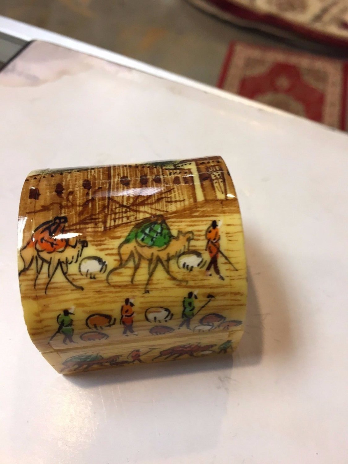 nice jewel box hand paint hand made gift decorative collectible master made art