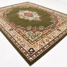 are rug carpet green black 9 x 12 nice clearance liquidation free shipping gift