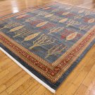 blue deal deal sale rug area rug 9 x 12 oriental design liquidation clearance