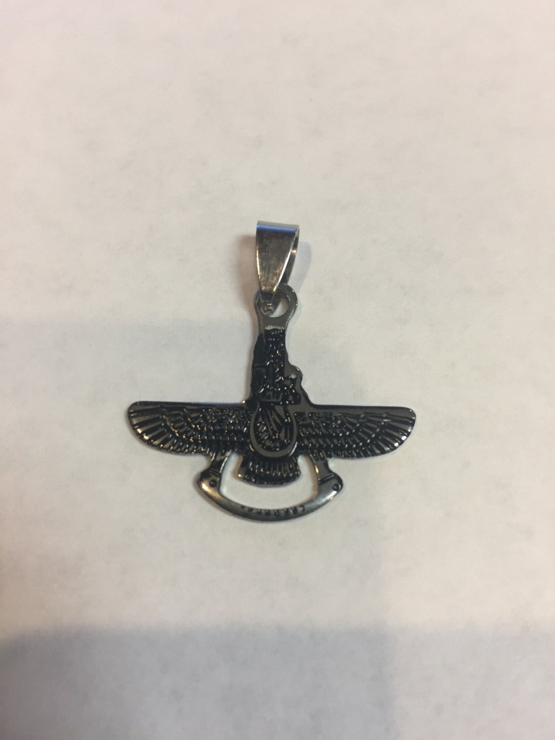 GIFT pendant chain stainless steel Ahura Mazda Zarathustra nibiru love peace