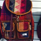 Backpack picnic satchel  bag deal sale clearance hand made wool natural art