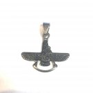 Necklace pendant  stainless steel Ahura Mazda Zarathustra nibiru love peace