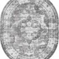 Unique Loom Sofia oval Rug (8'x10') 151842