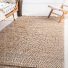 Unique Loom Assam Braided Jute Rug 142756