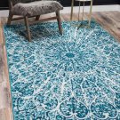 Unique Loom Sofia Traditional Area Rug, 4' 0 X 6' 0, Turquoise 137738