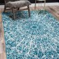 Unique Loom Sofia Traditional Area Rug, 4' 0 X 6' 0, Turquoise 137738