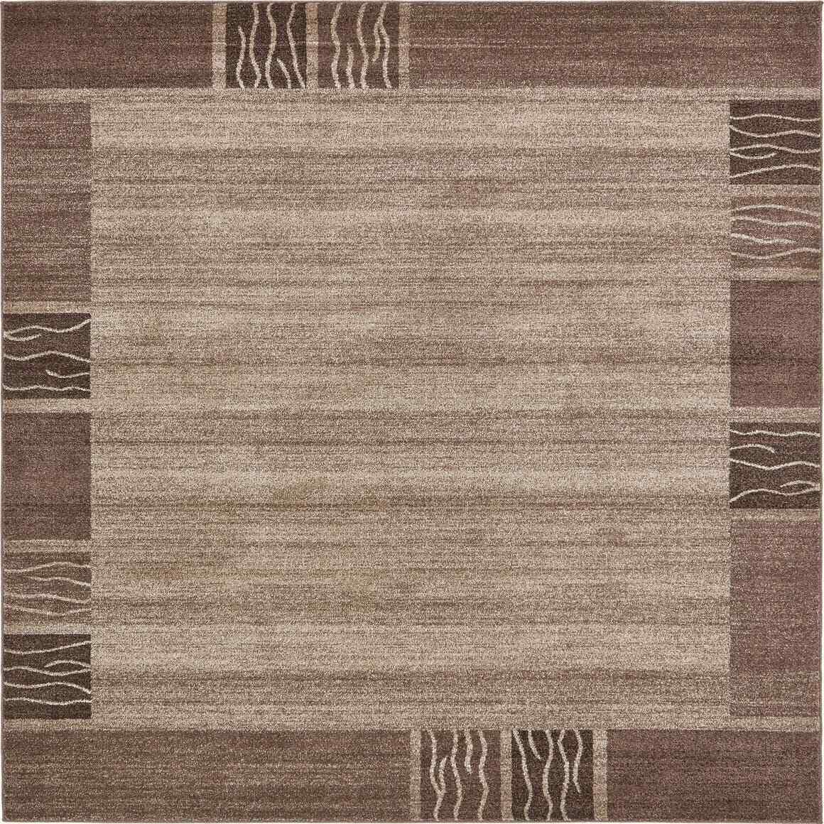 Unique Loom del mar square Area Rug (8'x8')   133751