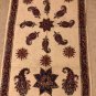 48â x 24â table runner coffee table top hand block print cotton natural dyes
