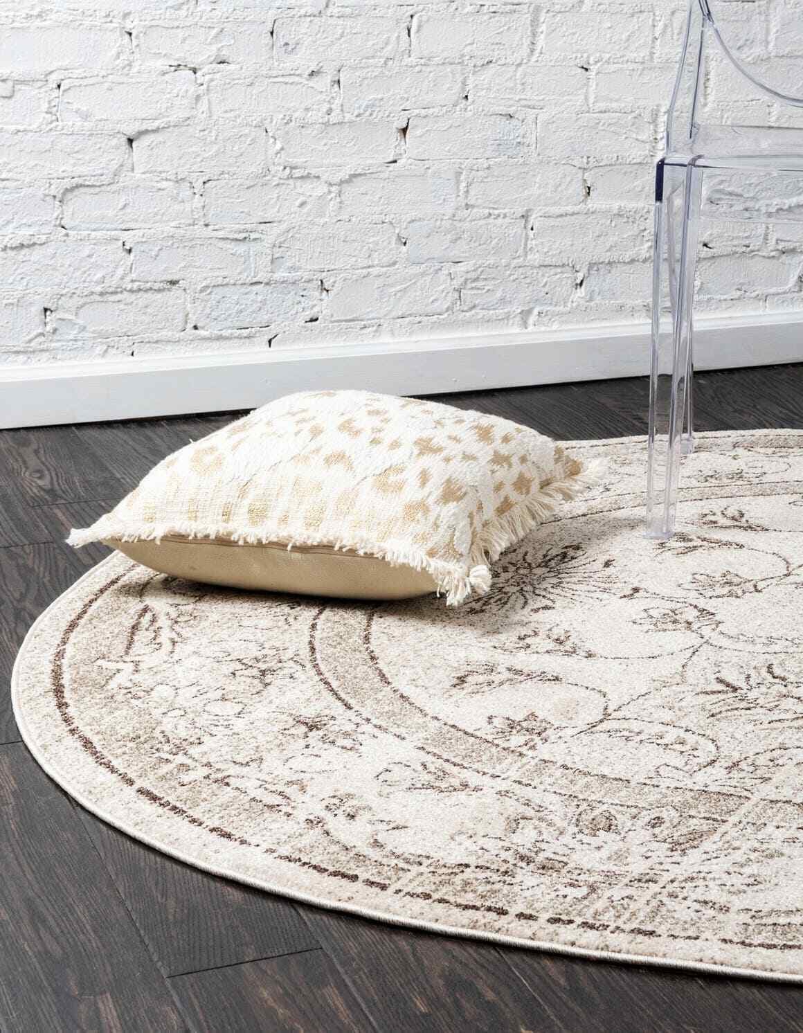 Unique Loom round Area Rug diameter 8' 114675