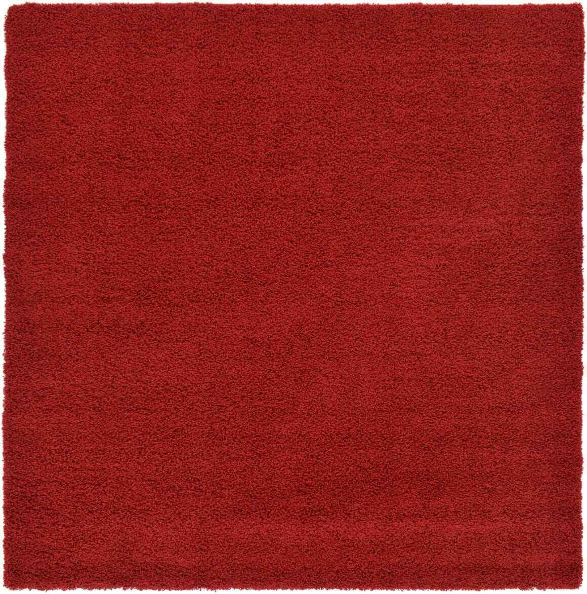 8' x 8' Solid Shag Square Rug  126273