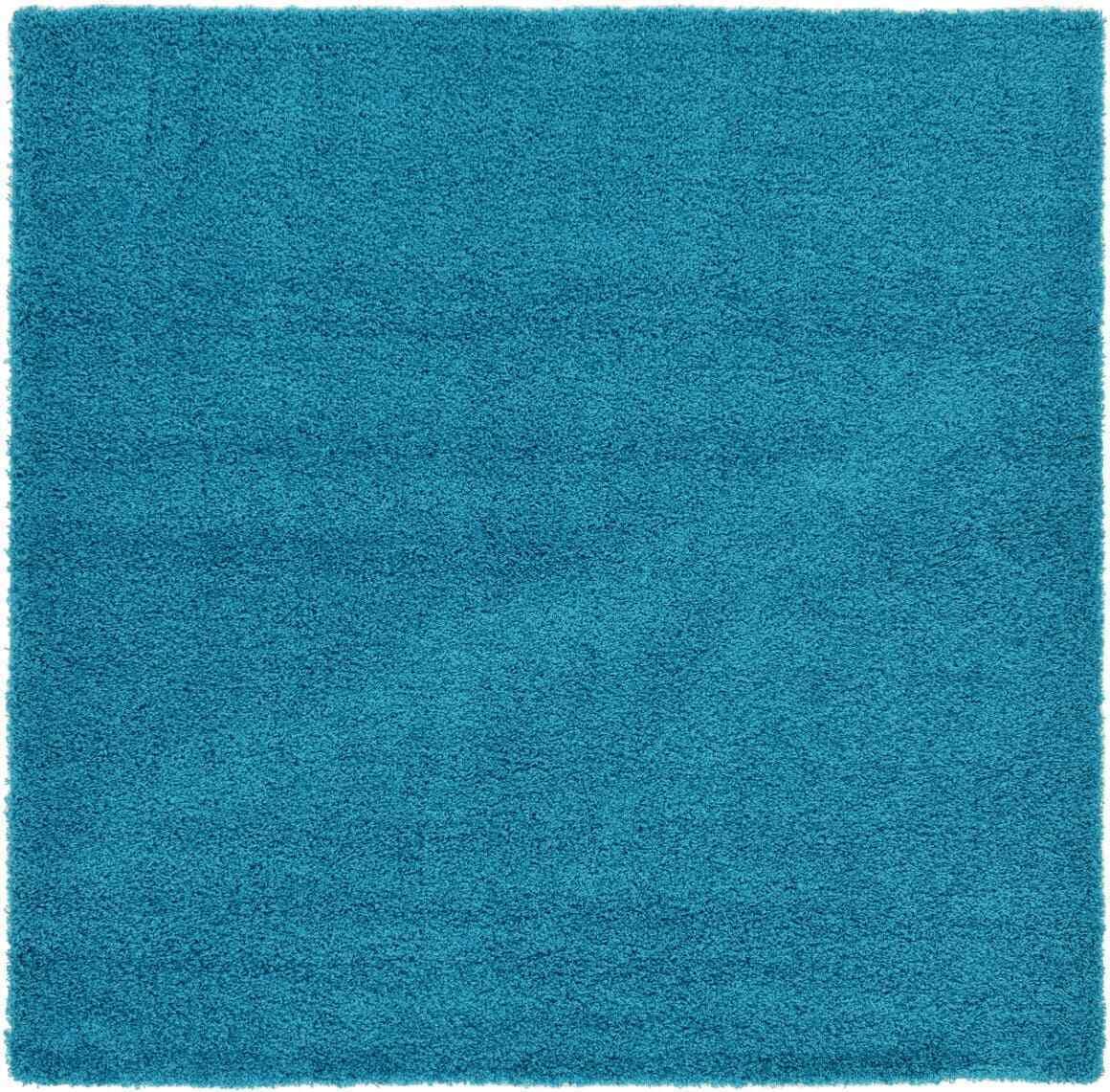 8' x 8' Solid Shag Square Rug  126261