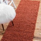 2' 2 x 6' 5 Solid Shag Runner Rug 127824