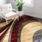 Unique Loom 8' x 8' Coffee Shop Round Rug   137930