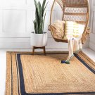 Unique Loom Gujarat Braided Jute Rug