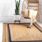 Unique Loom Gujarat Braided Jute Rug