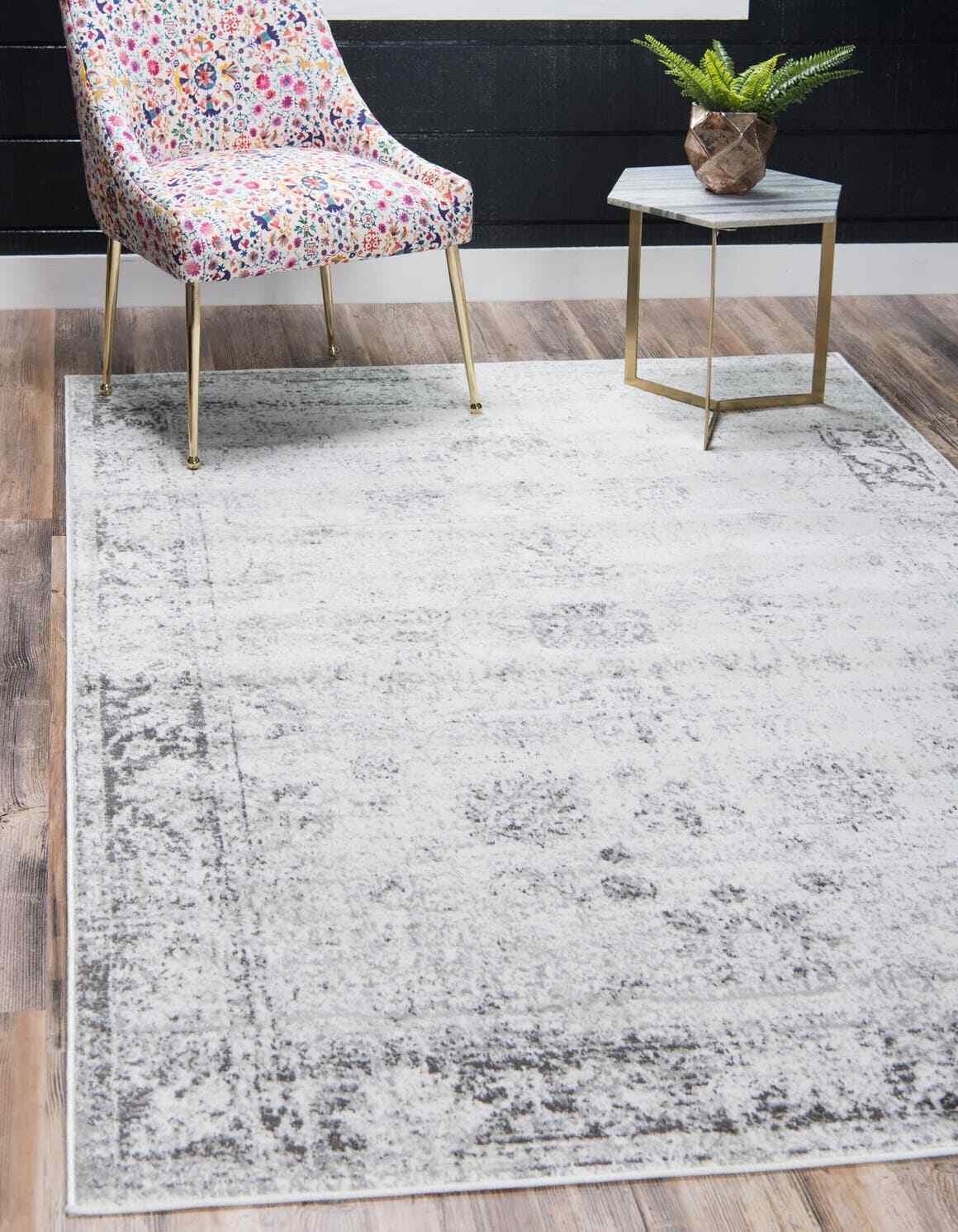 Unique Loom Sofia Traditional Area Rug, 9' 0 X 12' 0, Gray  134029