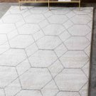 Unique Loom Traditional Trellis Shag Area Rug(8'x10')  140893