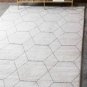 Unique Loom Traditional Trellis Shag Area Rug(8'x10')  140893