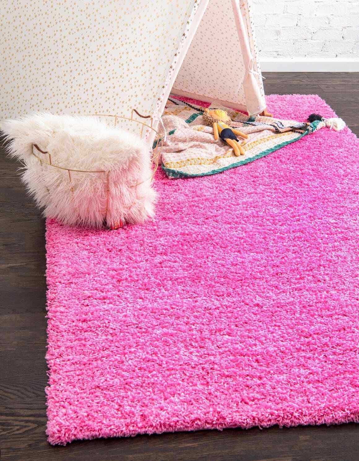 5' x 8' Solid Shag Rug  126229