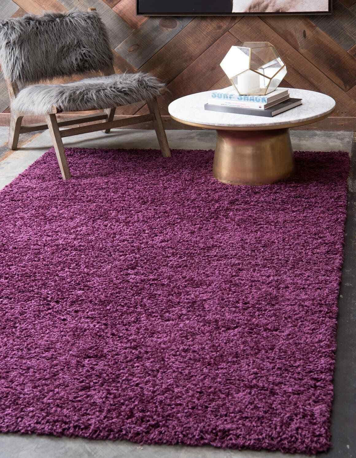 5' x 8' Solid Shag Rug  126259