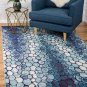 Unique Loom Mar Bella Estrella Area Rug Blue (9' x 12') 131893