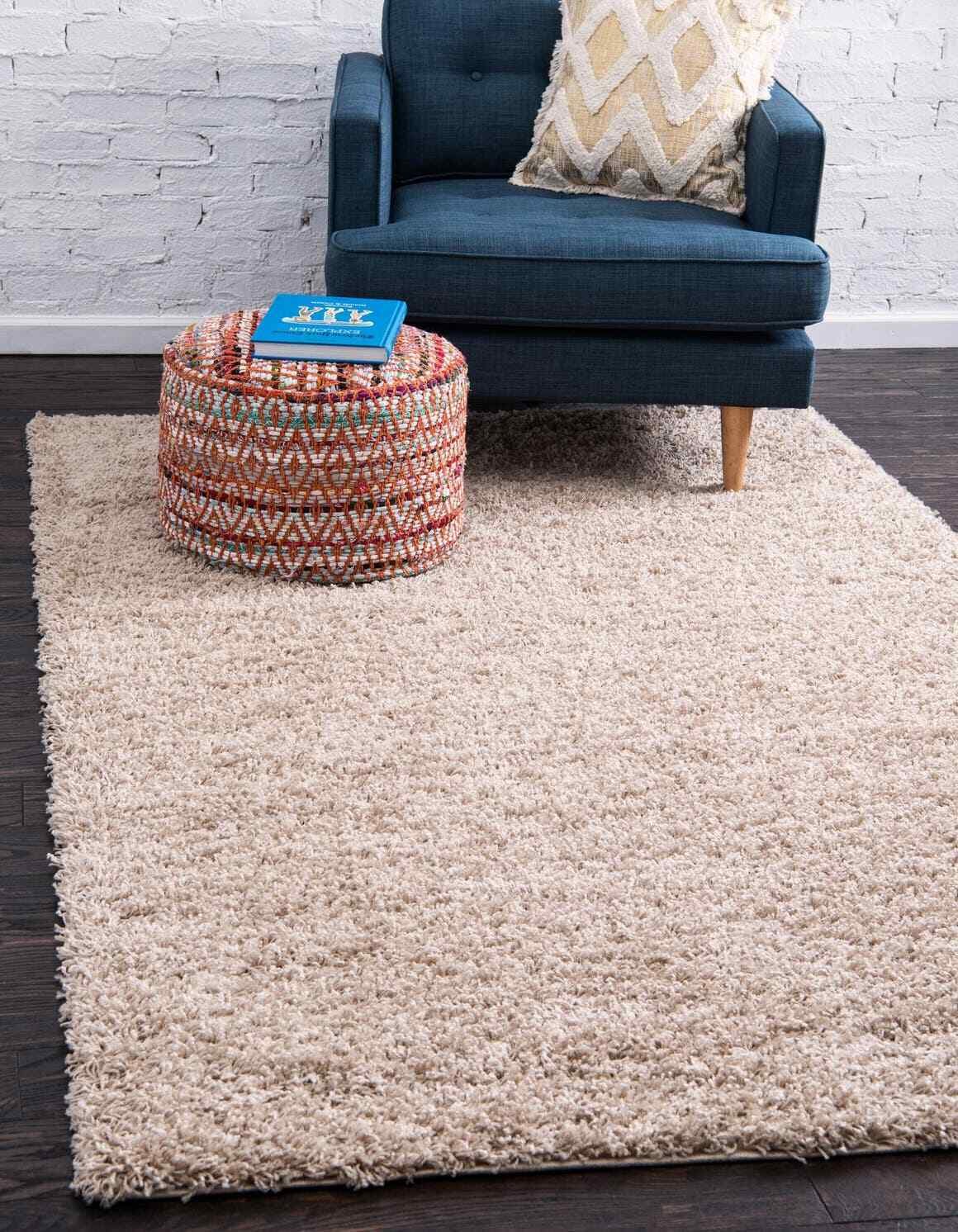 5' x 8' Solid Shag Rug  126241