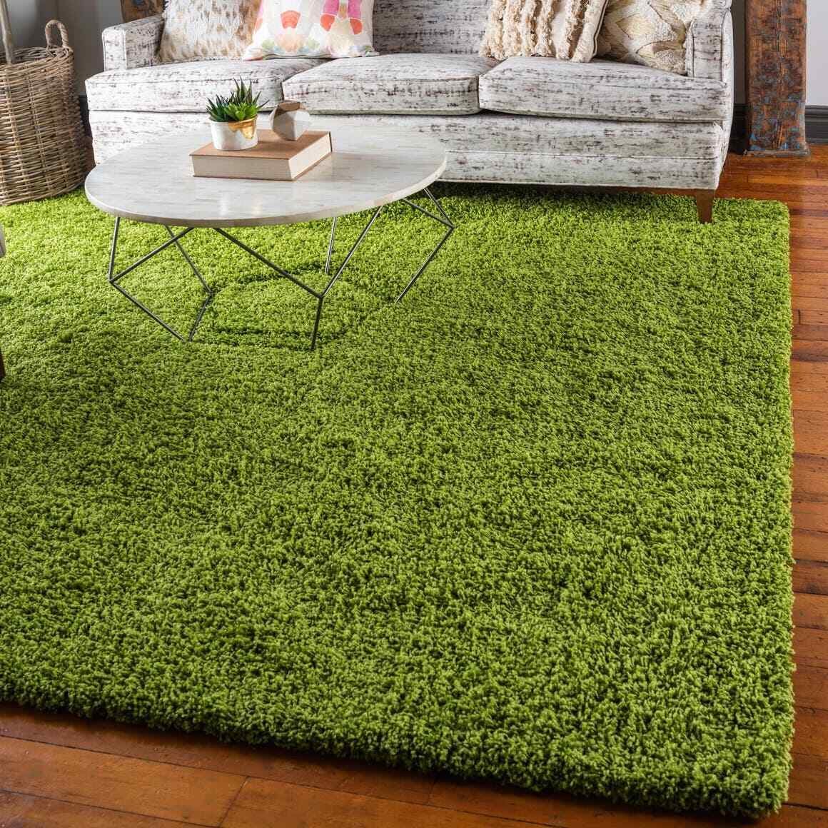 8' x 8' Solid Shag Square Rug  127897