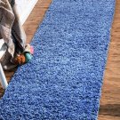 2' 2 x 6' 5 Solid Shag Runner Rug 127837