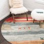 Unique Loom Nava Fars Rug round diameter 6' 116250
