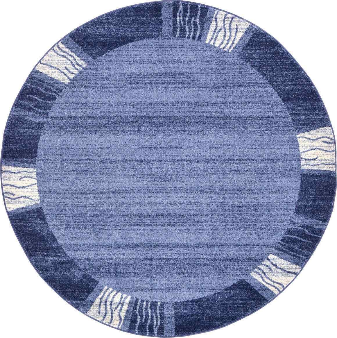 Unique Loom round Area Rug diameter 6'  121522