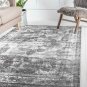 Unique Loom Salle Garnier Sofia Area Rug - 7' x 10' Gray 7' x 10'     141294