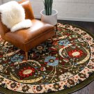 Unique Loom Espahan Collection Classic Traditional round Rug (8')  137541