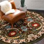 Unique Loom Espahan Collection Classic Traditional round Rug (8') 137541