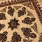 40&acirc;�� x 40&acirc;�� table runner coffee table top hand block print cotton natural dyes
