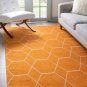 Unique Loom Traditional Trellis Shag Area Rug(8'x10')  146690