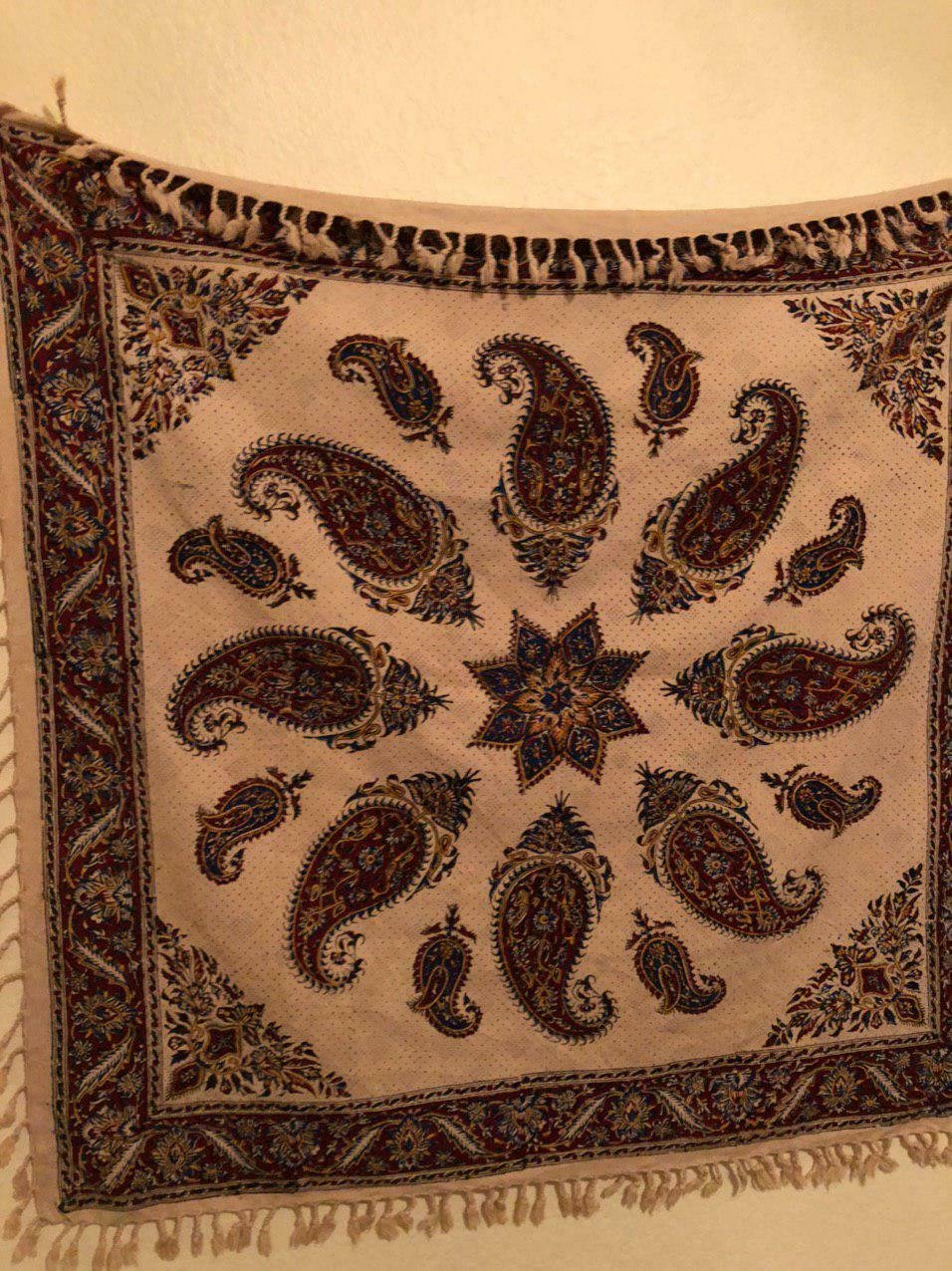 40&acirc;�� x 40&acirc;�� square table top tapestry cotton fix color washable preshrunk natural