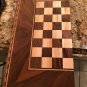 backgammon made of wood hand nade handicraft walnut wood engraved size18.5â x9.5