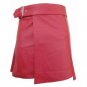 New Scottish Pink utility highland gladiator Viking Leather Kilt for men