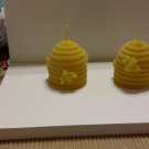100 % pure yellow Beeswax beehive candle