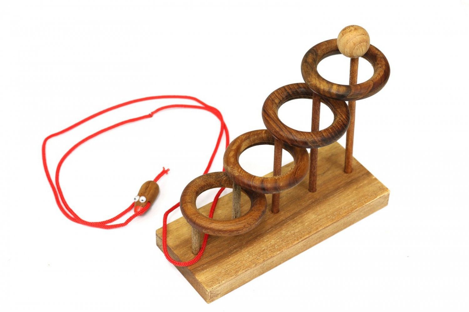 ORBITS BRAIN TEASER ROPE WOOD PUZZLE GAME BRAND NEW SEALED