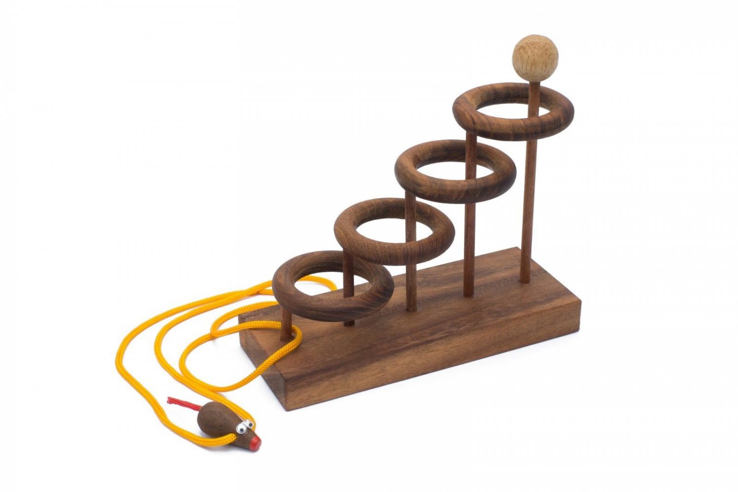 ORBITS BRAIN TEASER ROPE WOOD PUZZLE GAME BRAND NEW SEALED