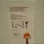 DECORATIVE - PLASTIC - FLOWER - VASE - REUSABLE - COLLAPSIBLE - NEW - FLORAL