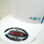 AREOPOSTALE - FLEXFIT - WHITE - AQUA - FITTED - BASEBALL - CAP - NEW - LARGE/XL