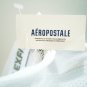 AREOPOSTALE - FLEXFIT - WHITE - AQUA - FITTED - BASEBALL - CAP - NEW - LARGE/XL