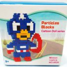LOZ - AVENGERS - CAPTAIN AMERICA - 132 PCS. - MICRO - LEGO - BLOCKS - NEW - NIB