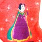 DISNEY - PRINCESS - SNOW WHITE - RED - WHITE - MINI - CHRISTMAS - STOCKING - NEW