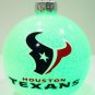 NFL - HOUSTON - TEXANS - COLOR - CHRISTMAS - LED - FOOTBALL - ORNAMENT - NEW
