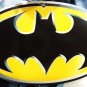 DC COMICS - BATMAN - CARTOON - ANIME - GREY - BLUE - LEGGINGS - M - 7/9 - NEW