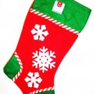 HOME ELEMENTS - CHRISTMAS - HOLIDAY - SNOWFLAKE - RED - GREEN - STOCKING - NEW