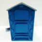 PORTABLE - POTTY - BIRD HOUSE - BIRD FEEDER - BRAND NEW - OUTHOUSE - BIRDS - NIB